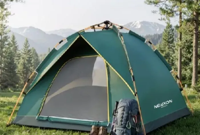 Barraca camping 2 é 4 lugares.