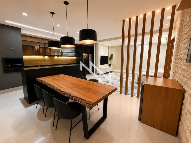 Apartamento Mobiliado 3 Suítes - Ao lado do Parque Cascavel - Jardim Atlântico