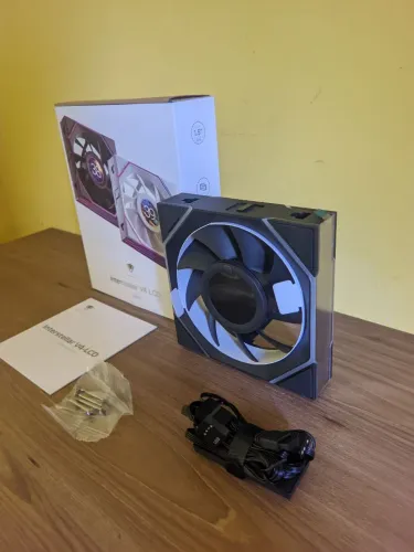 Fan Jungle Leopard Interstellar V4 LCD 120MM - Tela LCD Personalizável