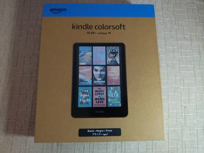 Kindle Colorsoft 16 GB Na Caixa (+Acessórios)