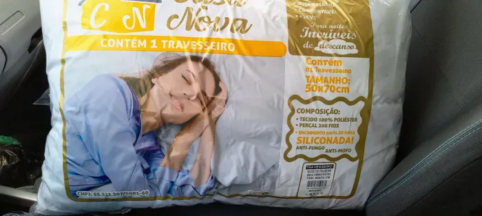 Travisseiros novos 