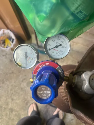 Cilindro para solda TIG/MIG argônio