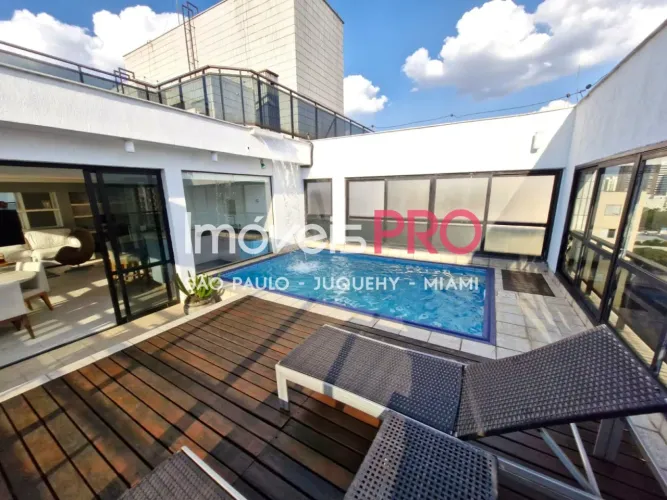 COBERTURA DUPLEX BROOKLIN - 290M² - 4 DORMITÓRIOS - 2 SUÍTES!
