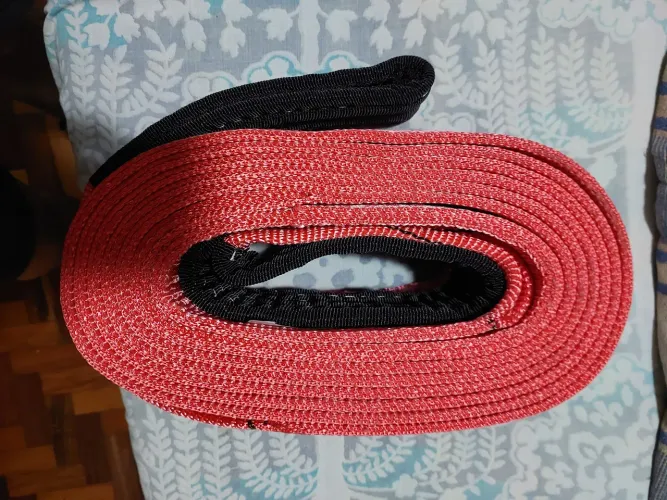 Cinta Elevação De Carga 5 Toneladas 6 Metros Slings Nova<br>