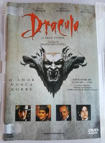 Dvd Drácula De Bram Stoker, Encarte Interno Dublado/legendado
