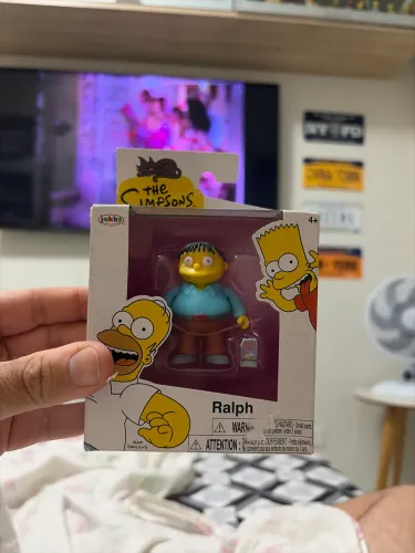 Action figure Simpsons, jakks pacific Ralph 2,5?, procuro novo e importado