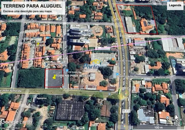 Terreno Comercial para Locação Ininga, Teresina