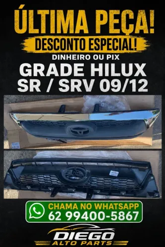 Grade Hilux Sr srv sinza 09/12 nova 