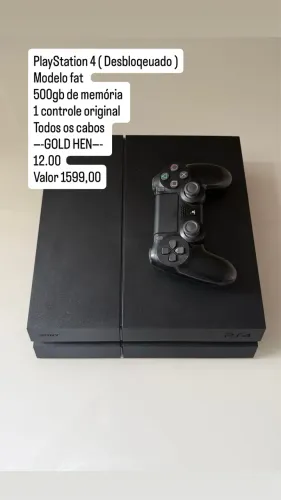 PlayStation 4 |500gb | goldhen | parcelo