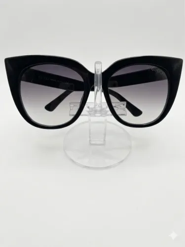 Óculos sol Gucci Cat-Eye Preto Lente Degradê