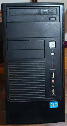 CPU Intel core I3 placa mãe DH61BE DDR3 2gb ram HD 500gb