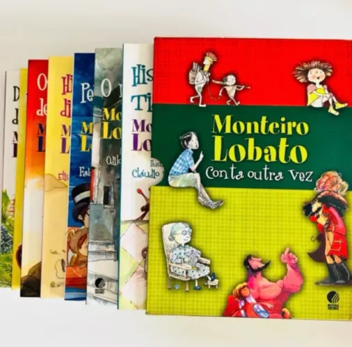 Caixa infantil Monteiro Lobato (Conta Outra Vez)