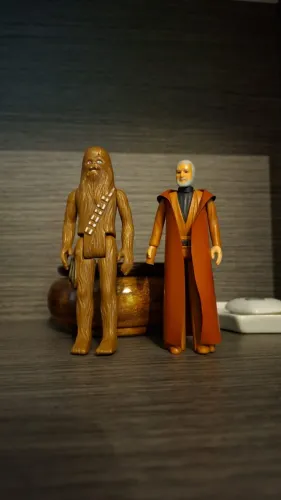 Bonecos Coleção Star Wars Glasslite Anos 80