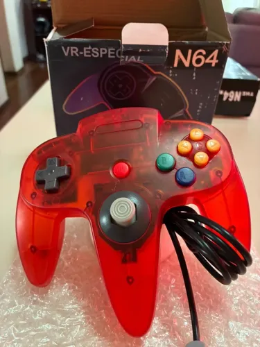 Controle Nintendo 64 Bit Analógico Padrão Gamecube Moderno