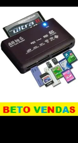 Leitor de cartões de memória usb