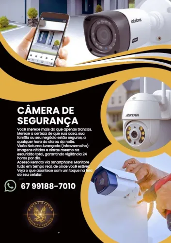 Câmeras de Segurança:Vigilância garantida