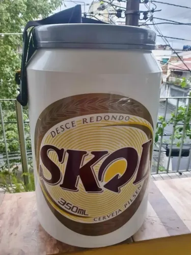 Cooler Skol p/ 24 Latas (350ml) - Impecável!