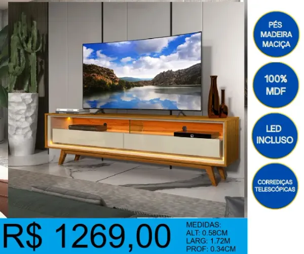 rack - requinte - 1.72M - compre hoje e receba em até 72 horas