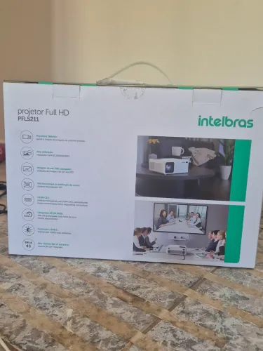 Projetor Intelbrás (nunca usado)