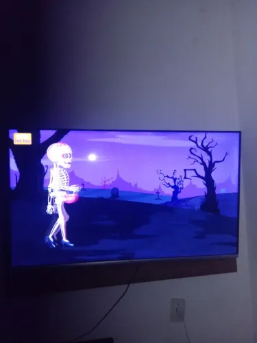 Televisao esmart 50 polegas com nota fiscal