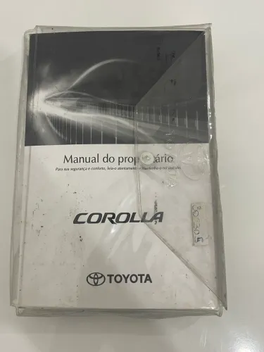 Manual proprietário Corolla