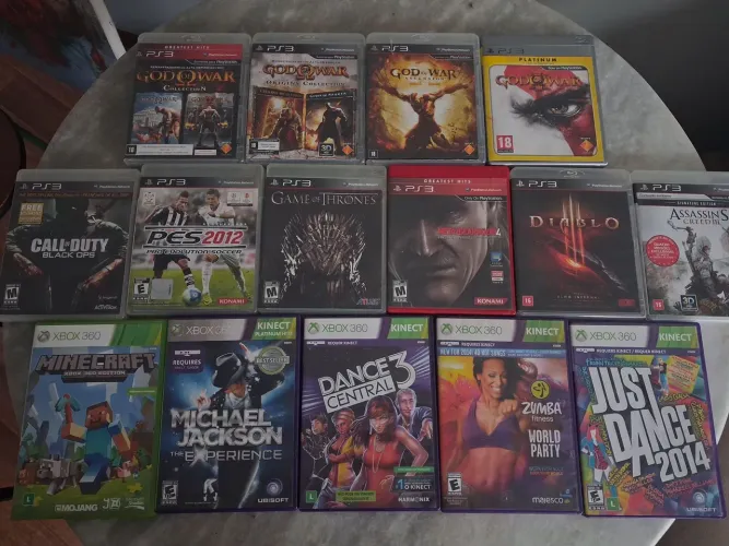 Jogos de PS3 e Xbox 360