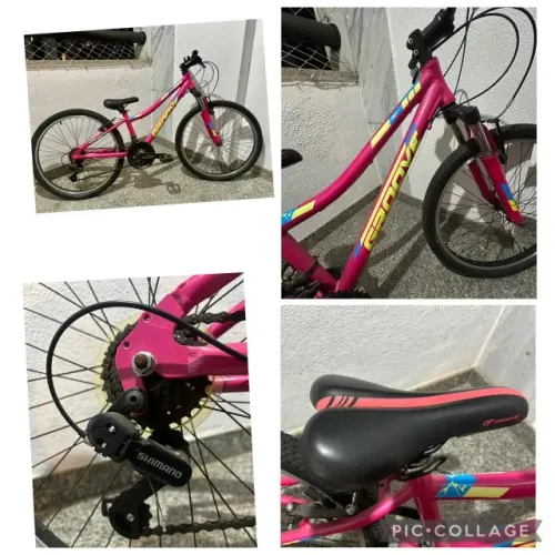 Bicicleta Infantil Groove Indie 24 rosa