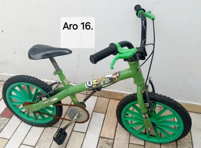 Bicicleta infantil Aro 16. Ben 10