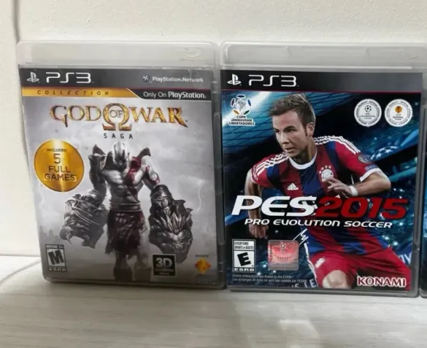 GOD OF WAR SAGA E PES 2015-PS3