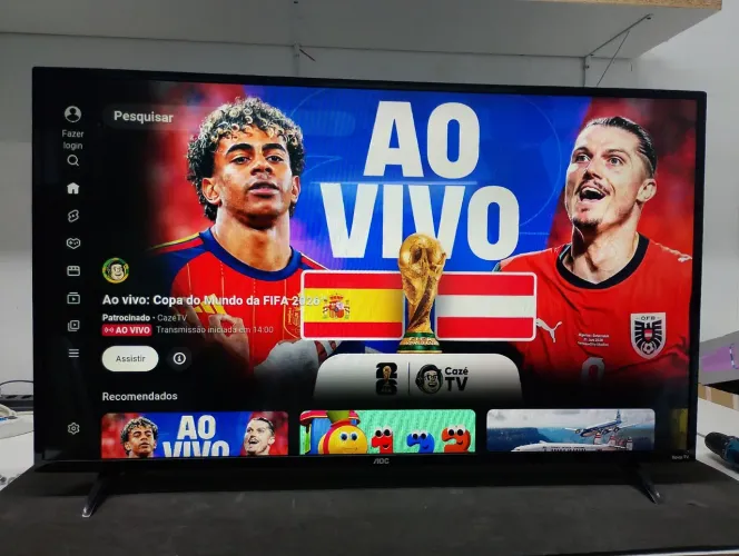 Smartv 43" AOC ROKU wi-fi integrado