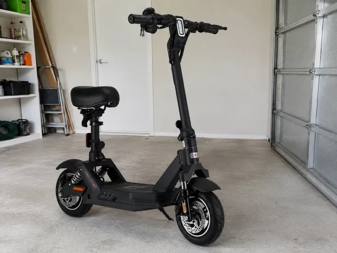 Patinete Elétrico Scooter Banco Bluetooth Adulto Dobrável