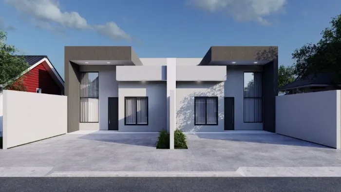 Casa Residencial à venda, Santa Felicidade, Cascavel - CA2626.