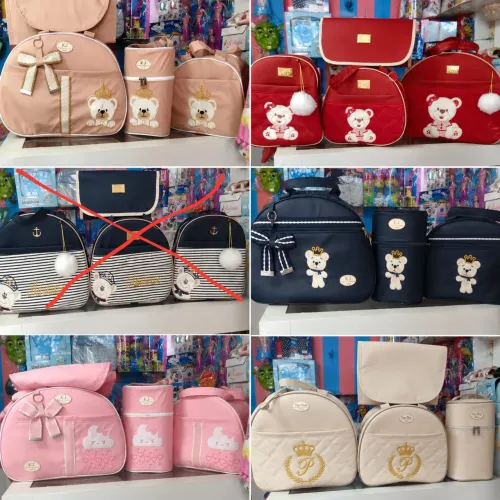 Kit Bolsas bebê (4 peças)