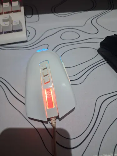 Mouse redragon cobra lunar white