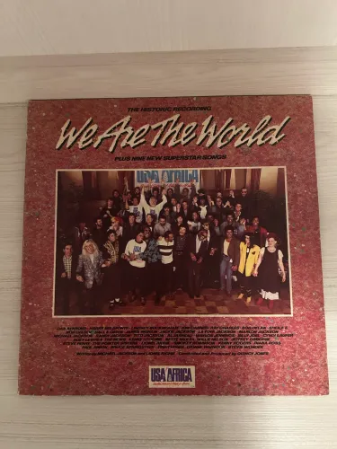 LP We are The World - The Historic Recording
