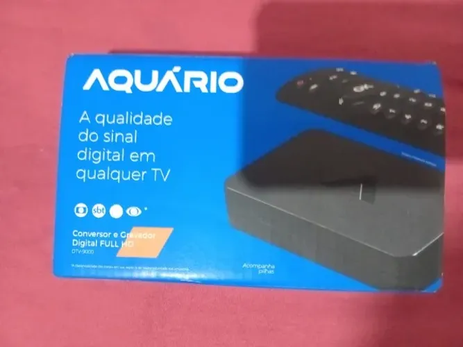 vende-se um conversor e gravador digital novo aquario hdmi