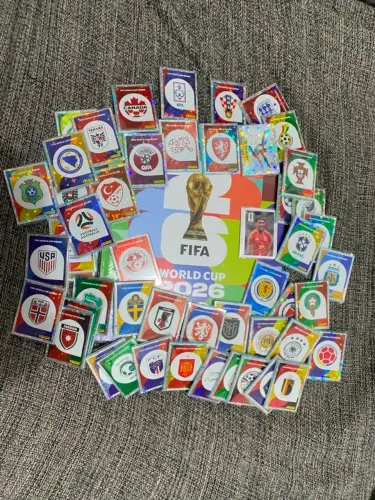 Álbum copa do mundo 2026 completo para colar, figurinha coca cola inclusas