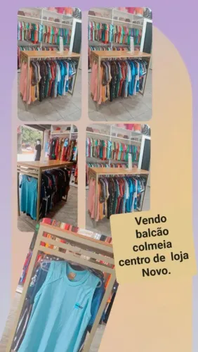 Balcão colmeia centro loja550