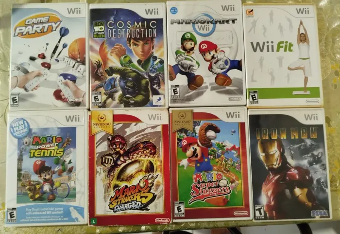 Jogos Nintendo Wii/Wii u originais