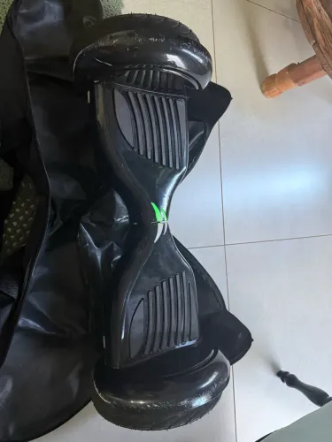 Hoverboard Original 10 Polegadas Preto Skate Elétrico Led Bluetooth e Bolsa