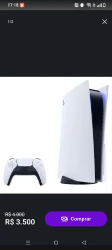 Play 5 semi novo
