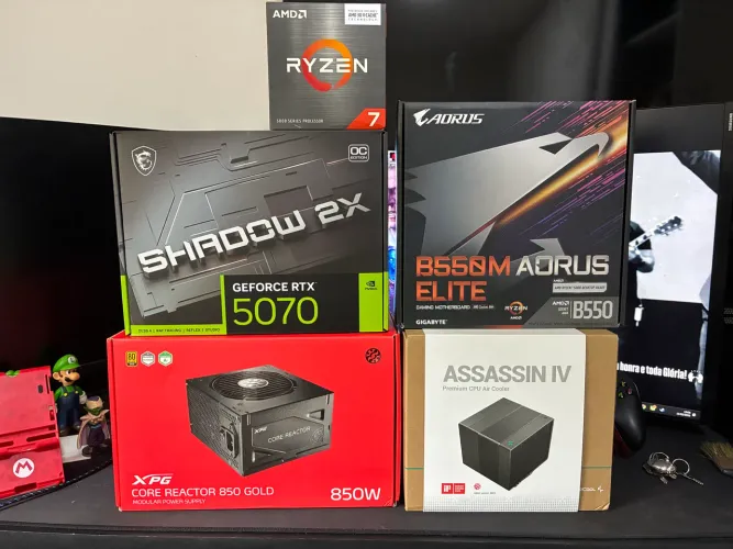 PC GAMER RTX 5070 + RYZEN 7 5700x3D