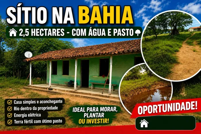 Sítio á venda na Bahia