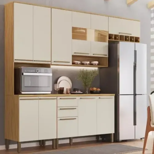 Cozinha Napoli 4 peças 100% MDF (Nova)
