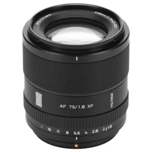 Lente Viltrox Fuji Af 75MM F/1.8 Aps-C X-Mount Evo - Nova na caixa!