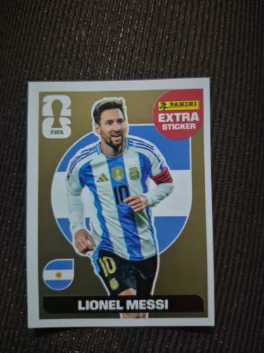 Figurinha Lendária Messi Gold Legend Copa Do Mundo 2026 Original
