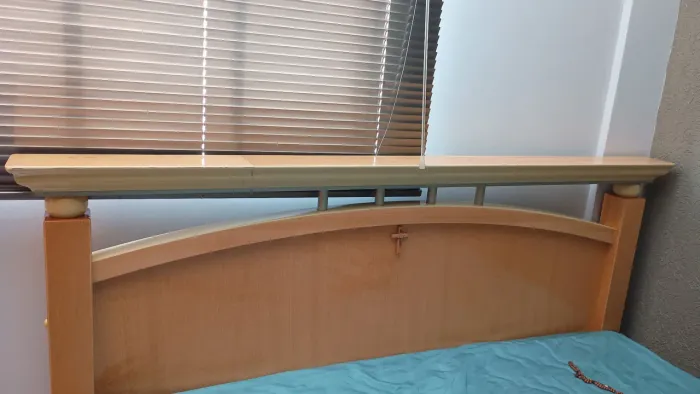 Cama casal Queen madeira