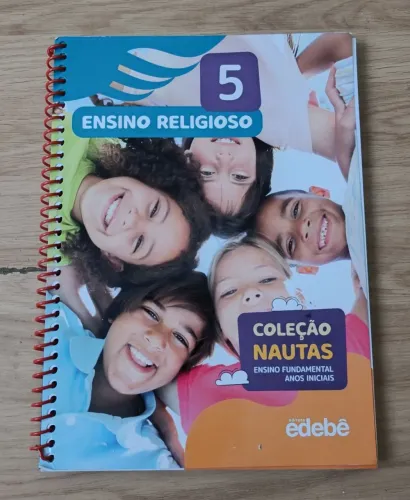 Livro coleção Nautas 5° Ano ensino religioso