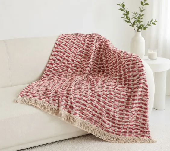 Colcha de cama artesanal