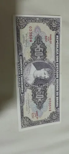 Nota de 50 cruzeiros noca